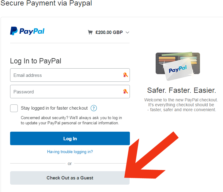 paypal copy